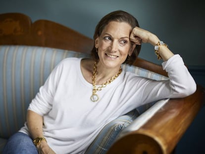 Anne Applebaum, en su casa de Polonia, el 7 de enero de este año.