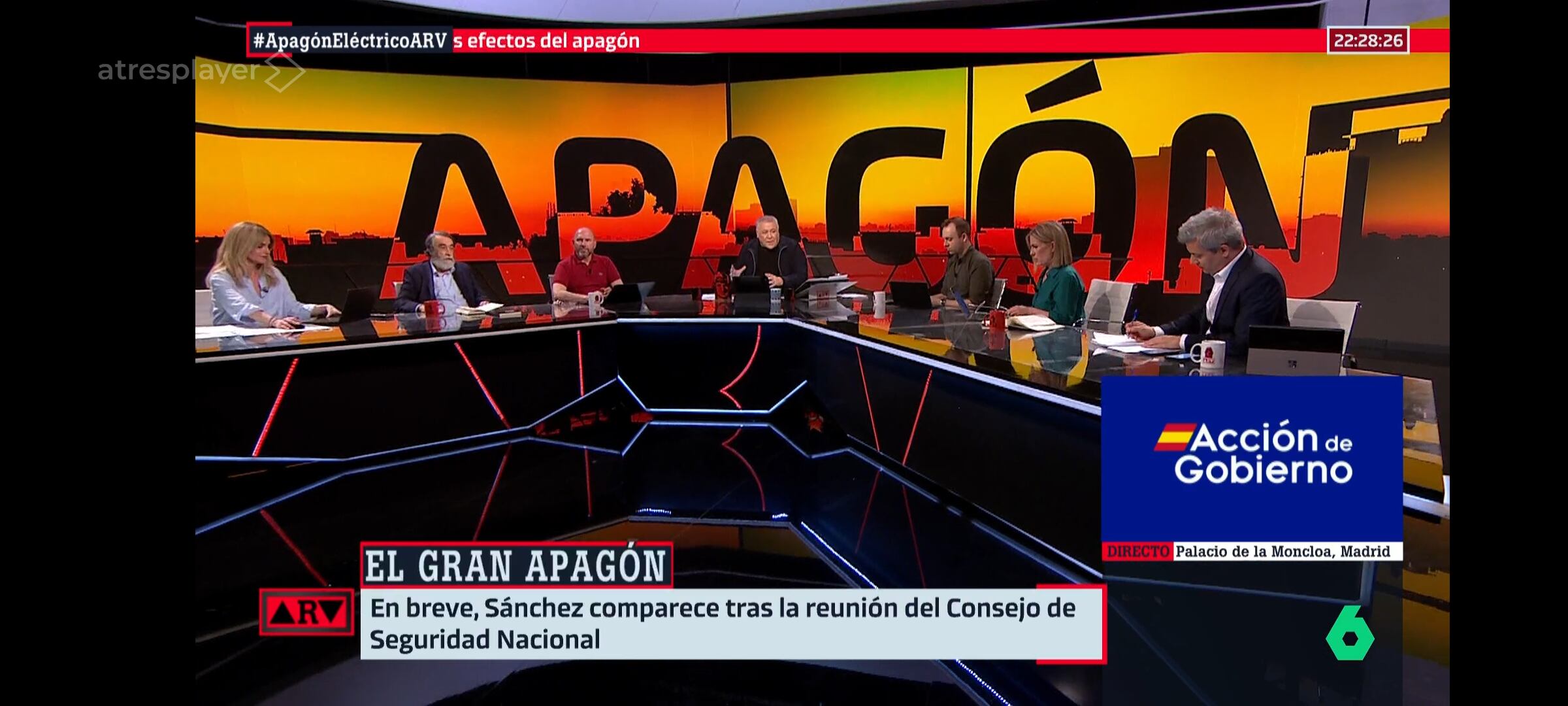 Un momento de 'Al rojo vivo' especial emitido el lunes por la noche en La Sexta.
