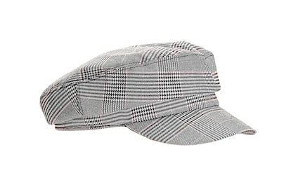 Gorra de cuadros principe de Gales de Stradivarius (12,95 euros).