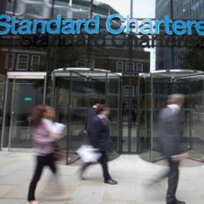 Sede del banco Standard Chartered en Nueva York