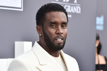 El músico Sean Combs, conocido como Puff Daddy o Diddy, a su llegada a los premios Billboard en Las Vegas, en mayo de 2022.