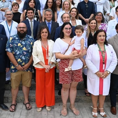 Acto de presentación de la intervención con éxito a una bebé con fisura labiopalatina mediante implantes de mucosa oral artificial
JUNTA DE ANDALUCÍA
18/07/2024