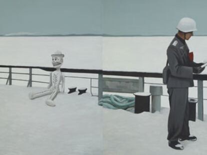 <i>Las mil y una noches,</i> de Ángel Mateo Charris, fue exhibida en Chicago por la galería My Name's Lolita.