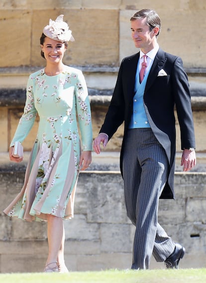 Pippa Middleton con su marido James Matthews.