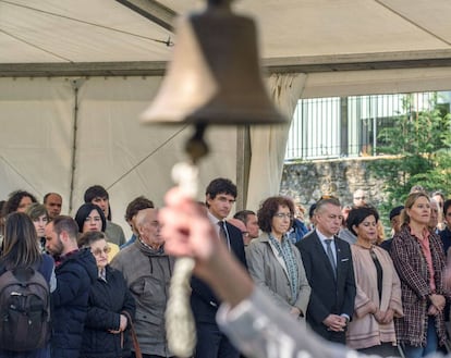 El lehendakari Urkullu y otras autoridades asisten hoy en Durango al acto de recuerdo a las víctimas del bombardeo de 1937.