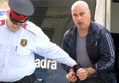 Pedro Martín, ayer en los juzgados de la Audiencia de Tarragona.