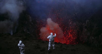 Una imagen del documental 'Hacia el infierno', de Werner Herzog.