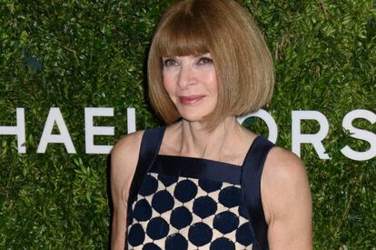 Anna Wintour, en Nueva York.