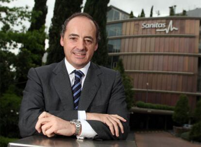 Pablo Juantegui, director general del negocio internacional del grupo Bupa y consejero delegado de su filial, Sanitas España.