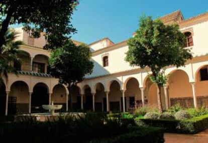 Patio del Espacio Santa Clara, en Sevilla.