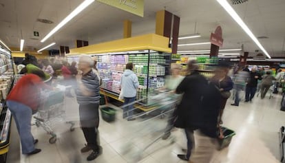 Un supermercado de Mercadona