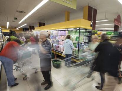 Un supermercado de Mercadona