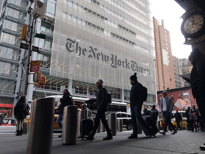 Sede de 'The New York Times' en Nueva York.