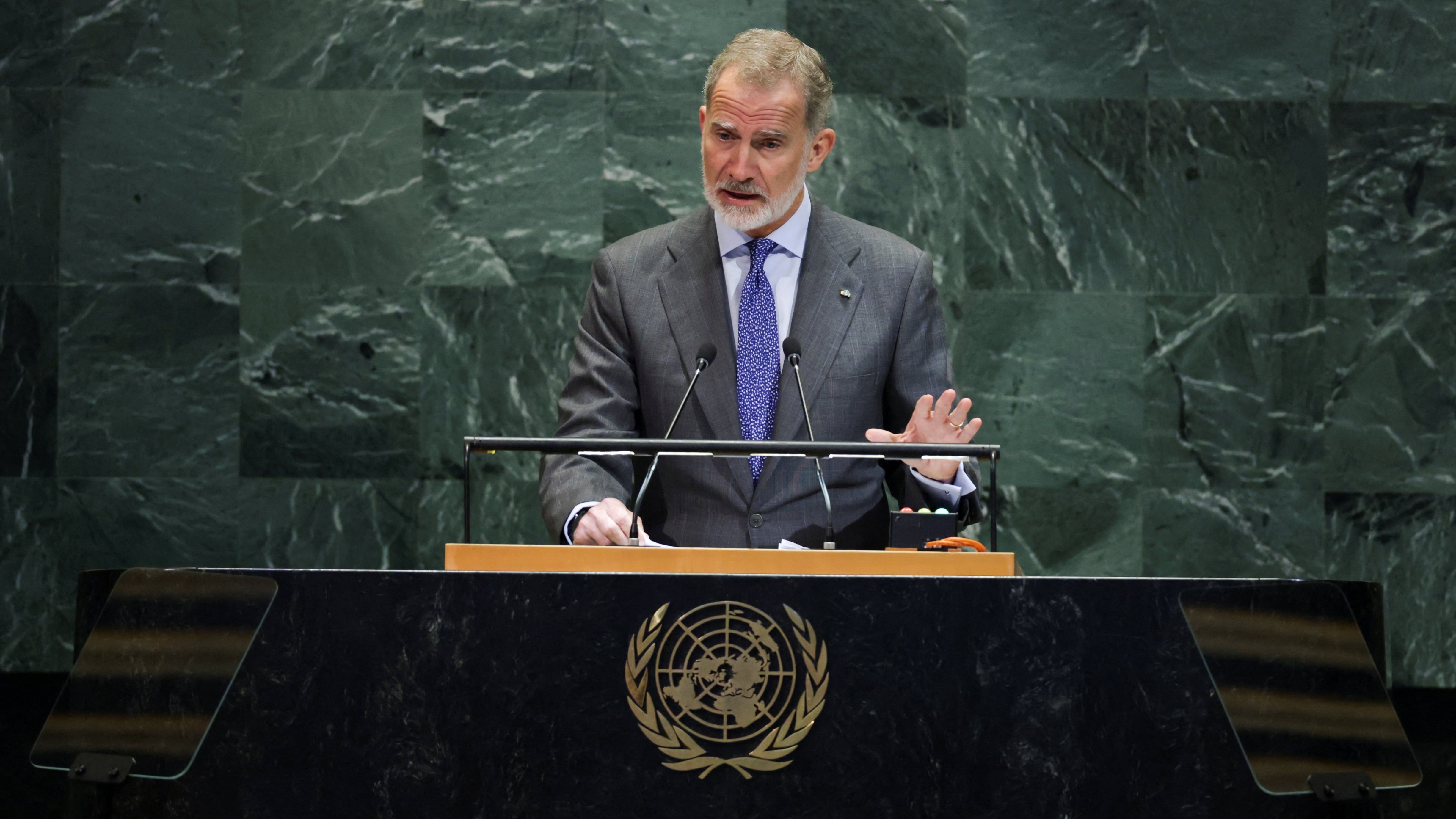 El Rey exige a Israel que pare “la masacre” en Gaza y sus “actos aberrantes que repugnan a la conciencia humana”