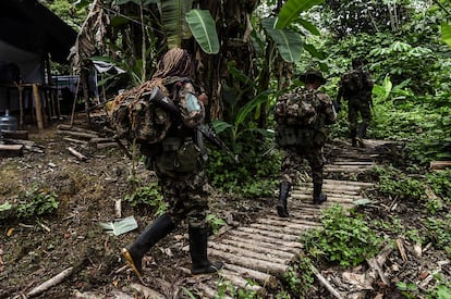 Guerrilleros disidentes de las FARC