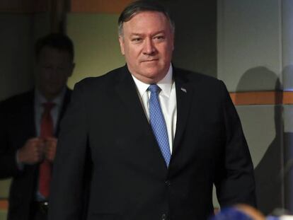 Mike Pompeo, secretario de Estado de Estados Unidos