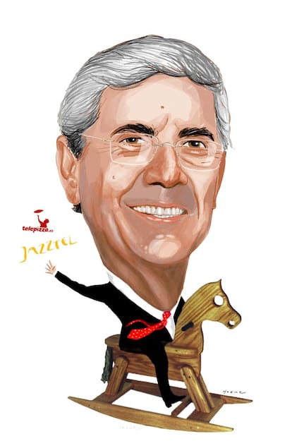 Caricatura de Leopoldo Fern&aacute;ndez Pujals.