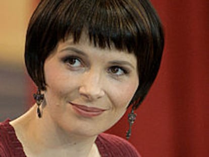 La actriz Juliete Binoche.