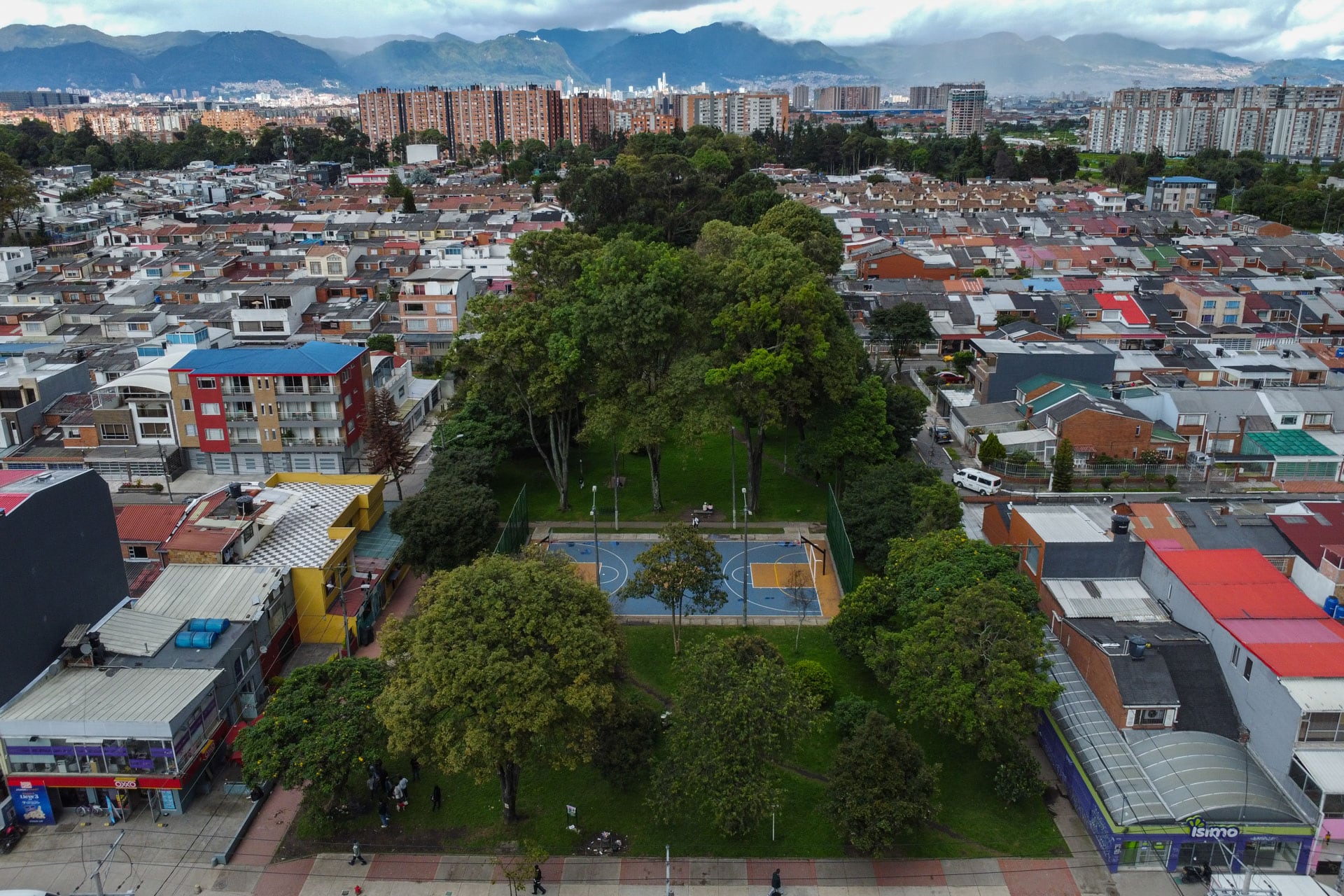 Parque El Golfito, en Modelia, Bogotá.