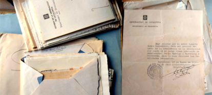 Documentación referente a Ignacio Rubio Cambronero dentro de la campaña llevada a cabo por el Arxiu Nacional de Catalunya para recuperar fondos documentales.