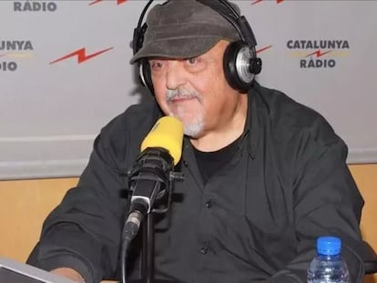 Jordi Vila, durante una entrevista en Catalunya Ràdio.