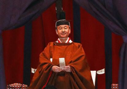 O novo imperador do Japão, Naruhito.