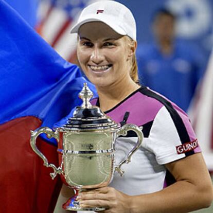 Svetlana Kuznetsova, campeona del Open de EE UU.