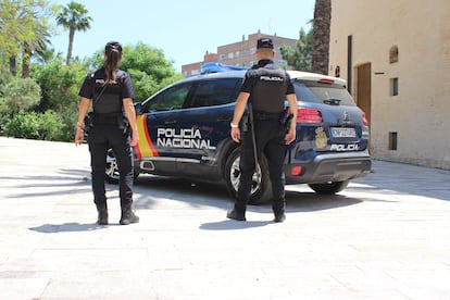 Agentes de la Polica Nacional, en una imagen de archivo.