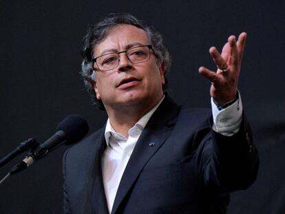 Gustavo Petro, en Bogotá, el 3 de agosto de 2023.