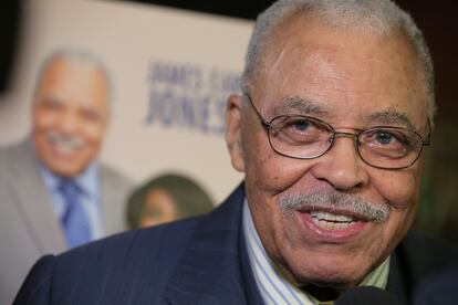 James Earl Jones, en un estreno en Broadway, Nueva York, en octubre de 2015.