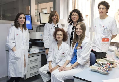 El equipo del Servicio de Microbiología del Hospital de La Princesa