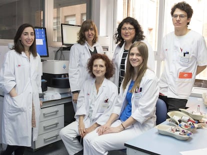 El equipo del Servicio de Microbiología del Hospital de La Princesa