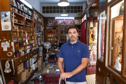 Jose Ignacio Gonzalo, fotografiado en la Cecería Zalo, el 10 de septiembre.