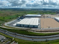 Naves de la ciudad del transporte de Illescas (Toledo), en una imagen cedida por Montepino.