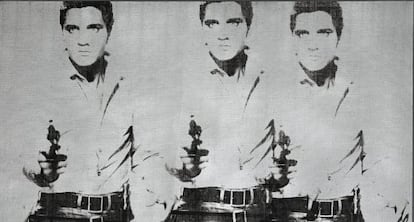 'Triple Elvis' de Andy Warhol.