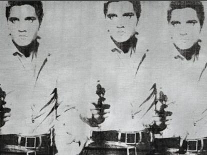 &#039;Triple Elvis&#039; de Andy Warhol.
