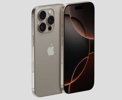 Diseño del nuevo teléfono iPhone 16 Pro