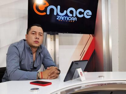 El periodista Mauricio Cruz Solís, fundador del portal de noticias 'Minuto x Minuto Michoacán'.