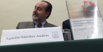 El historiador español Agustín Sánchez Andrés.