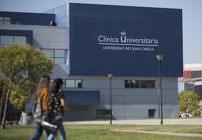 La Clínica Universitaria-Universidad Rey Juan Carlos, en Alcorcón.  