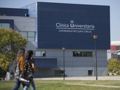 La Clínica Universitaria-Universidad Rey Juan Carlos, en Alcorcón.  