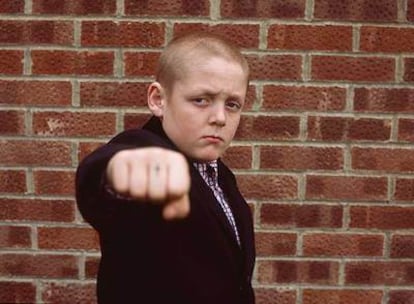 Thomas Turgoose, en un fotograma de <i>This is England. </i>