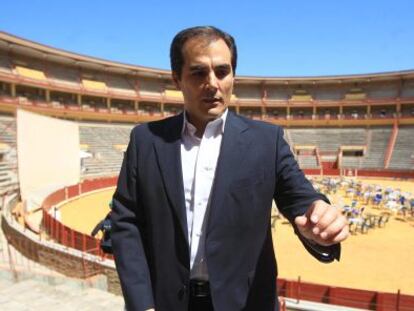 Jos&eacute; Antonio Nieto, en la plaza de toros de C&oacute;rdoba.