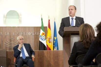 El presidente de Extremadura en el D&iacute;a de la Constituci&oacute;n.