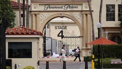 Los estudios Paramount en Hollywood, Los Ángeles, California