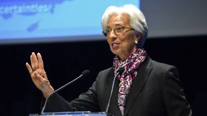 A diretora-gerente do Fundo Monetário Internacional, Christine Lagarde.