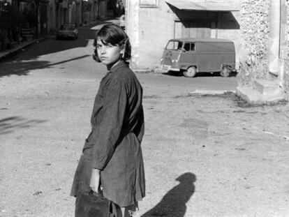 Nadine Nortier, en el papel de Mouchette, en la adaptación dirigida por Robert Bresson en 1967.