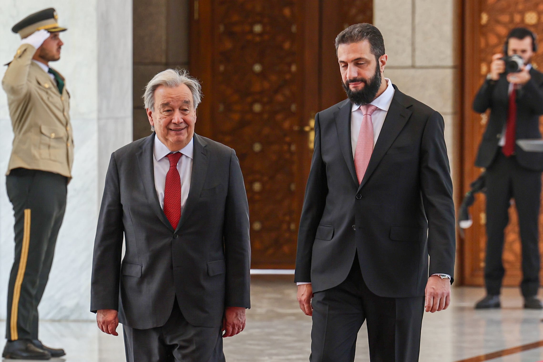 Guterres alaba la transición en Siria y llama a Israel a respetar su integridad territorial