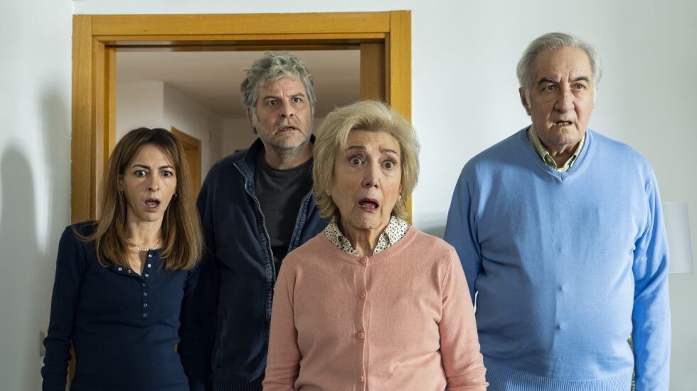 Imagen promocional de la serie 'Poquita fe' emitida en Movistar Plus+.