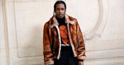 El rapero Asap Rocky.